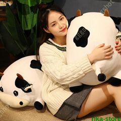 ぬいぐるみ ウシ 牛 特大ウシ抱き枕 動物玩具 ふわふわぬいぐるみ プレゼント お祝い 抱き枕 インテリア プレゼント 腰クッション 萌え おLFY10本日限定