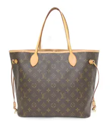 LOUIS VUITTON/ルイ ヴィトン　モノグラム ネヴァーフルMM  M40995 ポーチ付き　トートバッグ　　【中古】