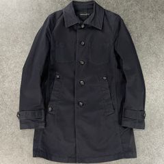 日本製 LOUNGE LIZARD ラウンジリザード ミリタリー ジャケット ブルゾン ミドル丈 ストレッチ ブラック 黒 メンズ  CAI 5112 5535