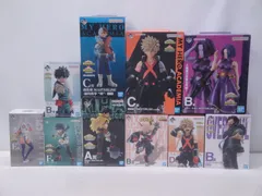 【未開封品】一番くじ 僕のヒーローアカデミア 緑谷出久 爆豪勝己 轟焦凍 ミルコ オーバーホール レディ・ナガン フィギュア まとめ 10点セット 314のサムネイル