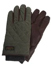 POLO RALPH LAUREN (ポロラルフローレン) キルティング×羊革 裏起毛 手袋 RLPG0078F3 ブランド メンズ 男性 レザー (カーキ)