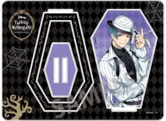 【中古】アクリルスタンド・アクリルパネル ジェイド・リーチ(スケアリー・ドレスver.) フレームアクリルスタンド 「ディズニー ツイステッドワンダーランド」