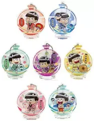 【中古】キーホルダー・マスコット(キャラクター) 全7種セット 「おそ松さん とじコレ 東京下町Ver. アクリルキーチェーン」