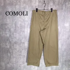 『COMOLI』コモリ (2) オーバーチノパンツ