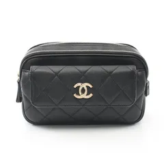 CHANEL シャネル マトラッセ ウエストバッグ ボディバッグ