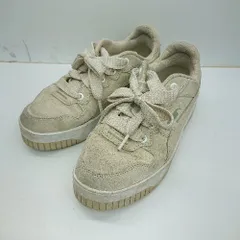 ◇ ⊇ PUMA プーマ 厚底 ローカットスニーカー サイズ23.5 ベージュ レディース E  【1501230032599】