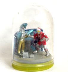 レトロ ガチャ王国 ウルトラマンヒーローズ ジオラマコレクション ウルトラマンvsバルタン星人 GH-1 栞付き バンプレスト
