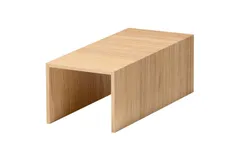 ライクイット (like-it) 卓上収納 コの字ラック プラスラック ミドル 約幅12.2x奥25x高9.5cm ナチュラル 日本製 RA-03 デッドスペース活用 デスク 棚 木目調シート 食器棚収納 キッチン棚