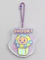 【中古】キーホルダー SHOOKY(シュガ) オリジナルアクリルキーホルダー(ベビーモンスター) 「BT21」 ファミリーマート限定
