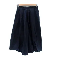 アーバンリサーチ サニーレーベル URBAN RESEARCH Sonny Label スカーチョ ガウチョパンツ ワイドパンツ ハーフ丈 F 紺 ネイビー /HO35