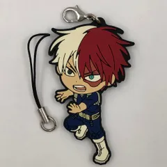 ♪) 轟焦凍 ラバーチャーム きゅんキャラいらすとれーしょんず 「一番くじ 僕のヒーローアカデミア～更に向こうへ～」 E賞 [10]