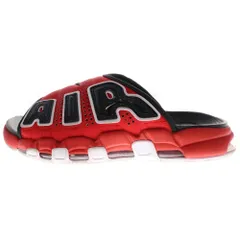 NIKE (ナイキ) AIR MORE UPTEMPO SLIDE UNIVERSITY RED エア モアアップ テンポ スライド ユニバーシティ レッド サンダル レッド/ブラック US8/26cm FJ6036-600