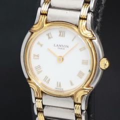 LAVVIN 腕時計 クォーツ 動作未確認 レディース コンビ コンビカラー