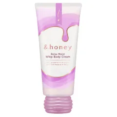 &honey (アンドハニー) リラックスモイスト ホイップ ボディクリーム (うるさら) 180g [アロマハニーの香り] [アロマハニーの香り]
