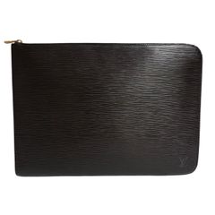 LOUISVUITTON ルイヴィトン クラッチバッグ 黒 M58831 ポシェット・ジュールGM  セカンドバッグ 手持ち鞄 エピレザー