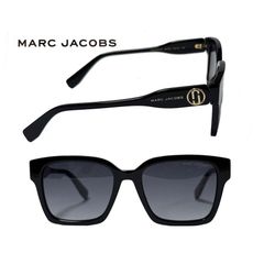 【MARC JACOBS】 マーク ジェイコブス　サングラス　MARC 814/S　807　ブラック　国内正規品