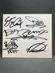 DA PUMP  直筆サイン　色紙　1999年