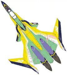 [중고] 프라모델 1/72 VF-31F 지크프리드 "카나메 바카니아 칼라" [극장판 마크로스Δ 격정의 월큐레] [65850]