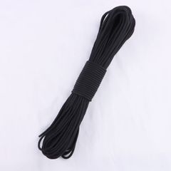 【アウトレット品】パラコード 4mm×30m　ブラック C