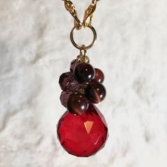 天然石バッグチャーム　レッドタイガーアイ　サンキャッチャー