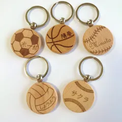 ネームキーホルダー ボール型 キーリング ネームタグ 名入れ お名前