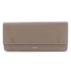 美品✨セリーヌ◇マルチファンクションフラップ長財布　バイカラーグレーブルー セリーヌ マルチファンクション 長財布 送料込み⭐︎ （CELINE