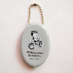 コインケース ベティブープ Betty Boop グレー BT-GRAY 小銭入れ キーホルダー アメリカ アメリカ雑貨 ラバー ブランド
