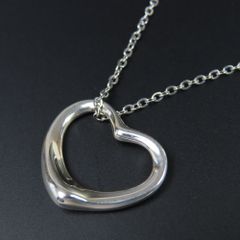 100955 TIFFANY&Co. ティファニー オープンハート エレサペレッティ アクセサリー 4.6g ネックレス