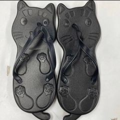 【猫のサンダル】小物 可愛い ねこ ネコ かわいい プレゼント ギフト おしゃれ 靴 サンダル SH1