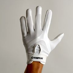 TEMPEST　GLOVES【WHITE】アメフト　アメリカンフットボール