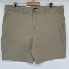 古着 トミーヒルフィガー TOMMY HILFIGER ショートパンツ チノパン ショーツ ハーフ ワンポイントロゴ w40  ベージュ メンズ