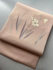 帯8020 ○高級 正絹 塩瀬 名古屋仕立て 名古屋帯 - メルカリ