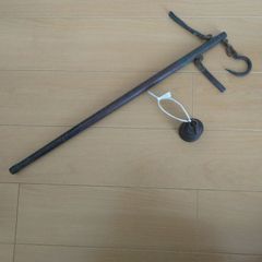 秤　竿ばかり　アンティーク　骨董② アンティーク】竿秤 さおばかり 墨壺 アンティーク雑貨 骨董品