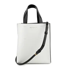 MARNI かごバッグ リリーホワイト アイボリー(リリーホワイト) MARNI MARKET CAKE BASKET バッグ | Marni
