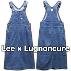 Lee × Lugnoncure 別注 デニムジャンパースカート Mサイズ オーバーオール サロペット ロングスカート リー ルノンキュール ジャンスカ マキシ丈