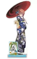 【中古】アクリルスタンド・アクリルパネル 中野三玖 花札柄 アクリルスタンド 「映画 五等分の花嫁」