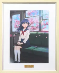 青ブタ展 牧之原翔子 キャラファイングラフ A3 青春ブタ野郎はバニーガール先輩の夢を見ない - 牧之原翔子