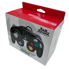 186000　現状品　任天堂　ゲームキューブ　コントローラー　大乱闘スマッシュブラザーズ　スマブラブラック　DOL-003　動作未確認