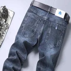 [33]メンズ ファッション 服  オシャレ シンプル 大人 かっこいい 大きいサイズ ストリート 紳士服  ジーンズ スリムフィット 春秋 ストレッチ パンツ ハイエンド ズボン