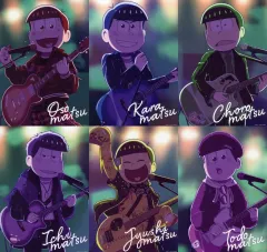 【中古】雑貨 全6種セット A3ビジュアルパネル 「おそ松さんのWEBくじ 第22弾『Shine in the Distance.』」 B賞