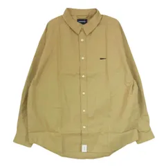 タイムセール！DESCENDANT LS SHIRTベージュ2 DESCENDANT/KENNEDY'S LS SHIRT FULL SIZE (BEIGE)