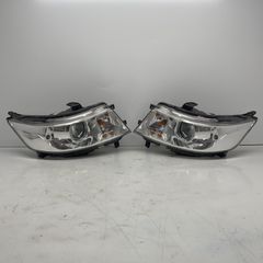 【コーティング済】 スズキ MH23S ワゴンR スティングレー ヘッドライト ランプ レンズ 左右セット LR HID 電動レベライザー付き koito 100-59191 P60314