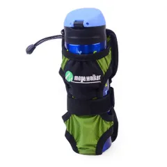 ☆ グリーン ☆ ペットボトルホルダー ペットボトルホルダー カラビナ ペットボトルカバー ボトルホルダー ボトルカバー ホルダー オシャレ 水筒カバー 登山 アウトドア おしゃれ 大人 子供 キッズ メンズ レディース 持ち運び カラビナ付き ウォーキング