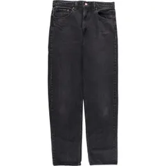 古着 90年代 リーバイス Levi's 505-0260 ブラックデニム テーパードデニムパンツ USA製 メンズw32相当/evb007577