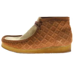 Clarks (クラークス) ×SWEET CHICK WALLABEE BOOTS スウィートチック ワラビーブーツ クレープソール スエード ローカットシューズ ブラック US8.5/26.5cm