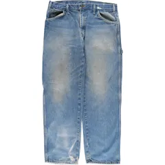 古着 ディッキーズ Dickies Relaxed Fit デニムペインターパンツ メンズw34相当/eaa507604
