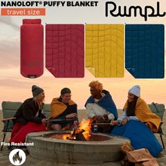 ブランケット ランプル Rumpl NANOLOFT PUFFY FR トラベルブランケット 97X132cm 100%リサイクル素材 NanoLoft 