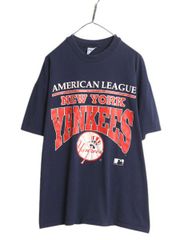 90s USA製 VINTAGE ヤンキース MLB Tシャツ ブラック L05 - メルカリ