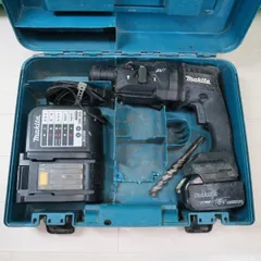 [送料無料] ☆マキタ 18mm 充電式 ハンマ ドリル 18V HR182D 充電器 バッテリー ケース付き 穴あけ はつり 電動 工具☆