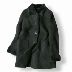 新品未使用タグ付き✨近年✨アナイ リバーコート ダブルフェイス ムートン ファー マルチウェイリバーシブルボアフェイクムートンロングコート